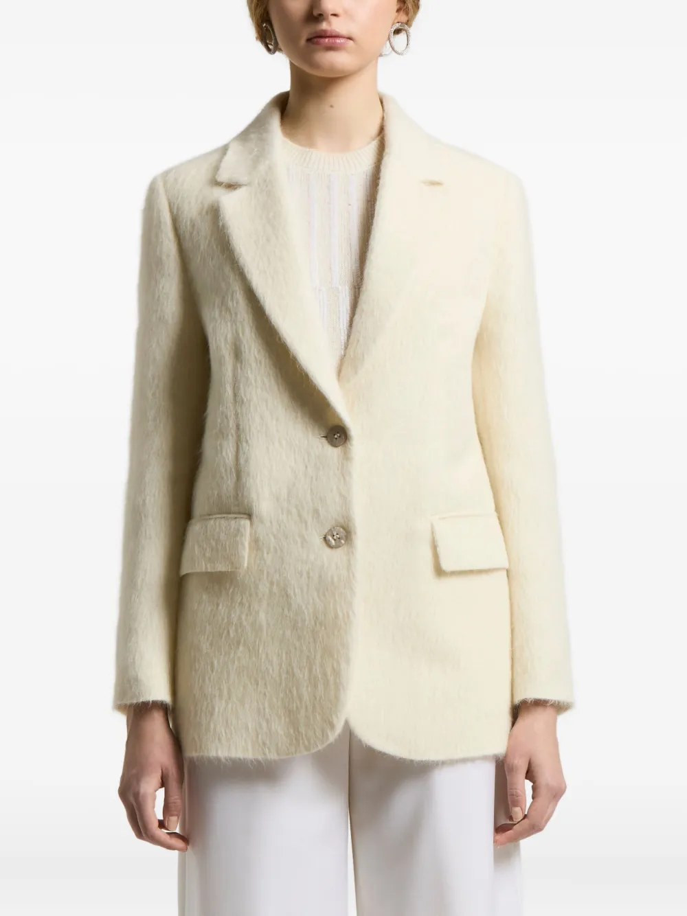Peserico single-breasted blazer | Neutrals | Image 1