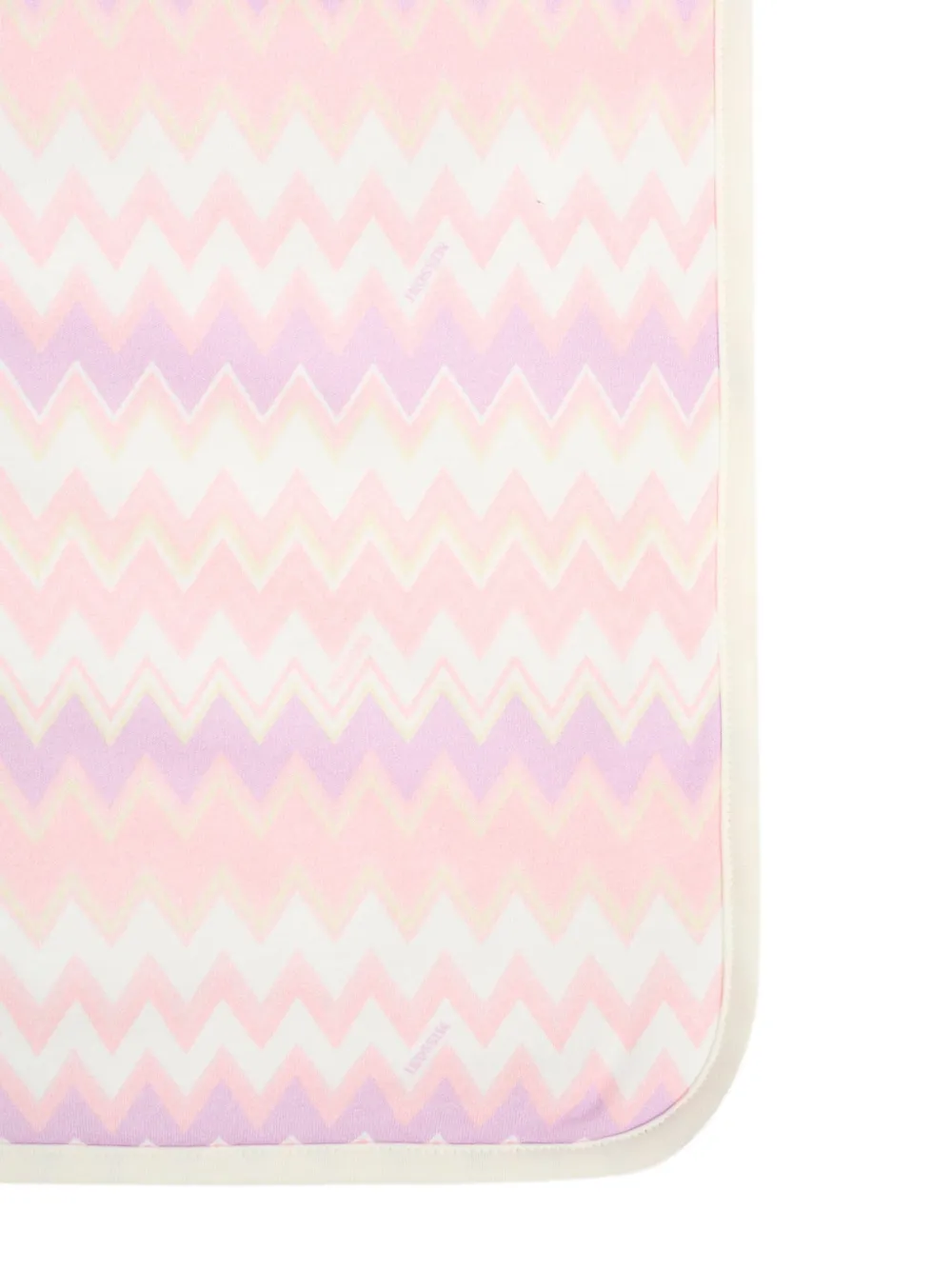 Missoni Kids Deken met chevron-patroon Roze