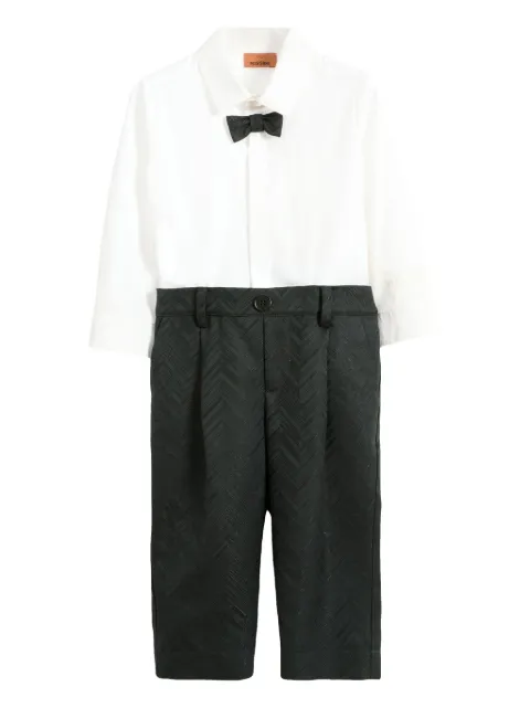 Missoni Kids Macacão com padronagem chevron