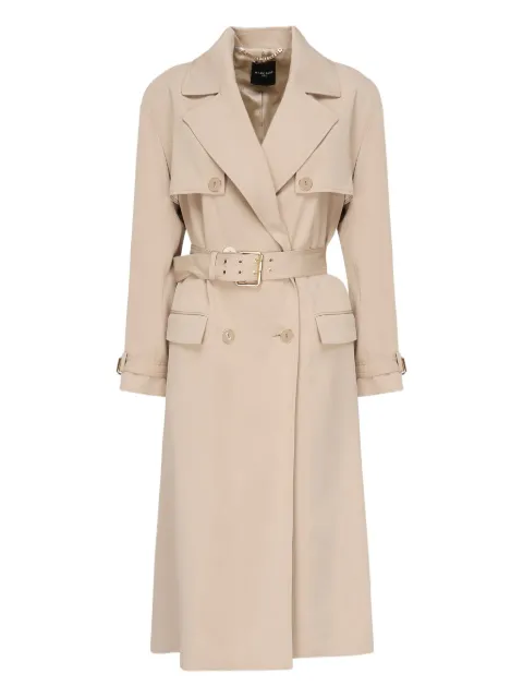 Marciano belted double-breasted trench coat