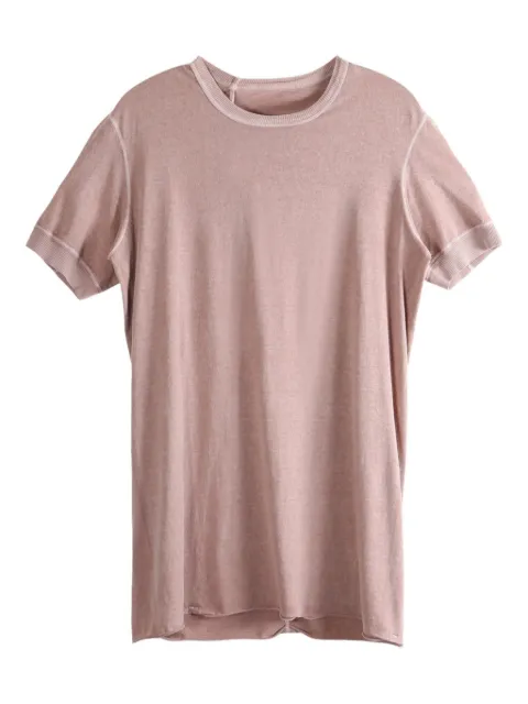 Boris Bidjan Saberi raw-edge T-shirt