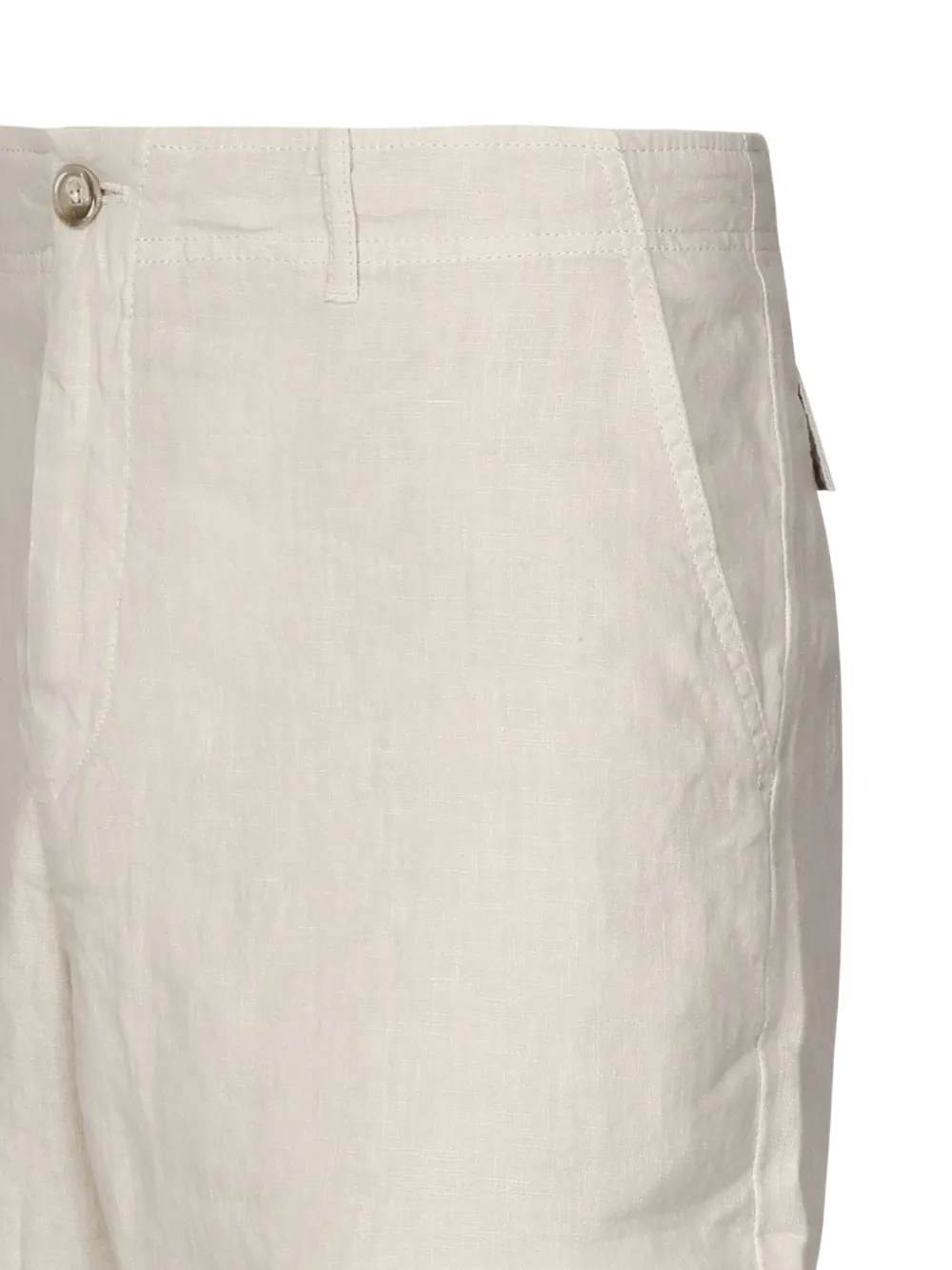 Fedeli linen shorts Beige