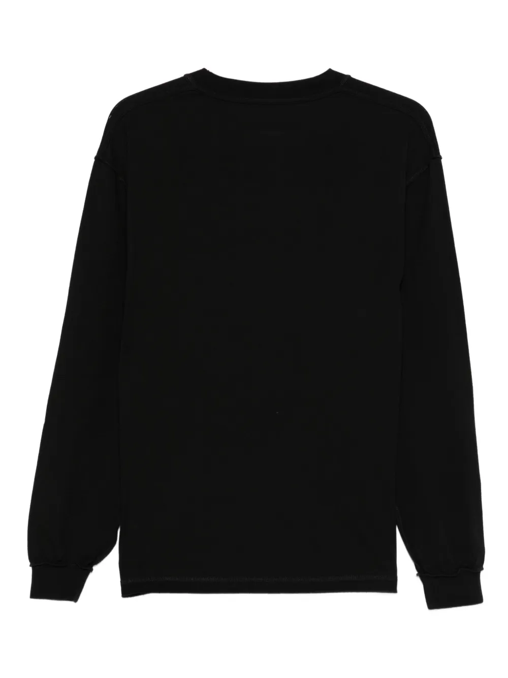 MM6 Maison Margiela pocket long-sleeve T-shirt Zwart
