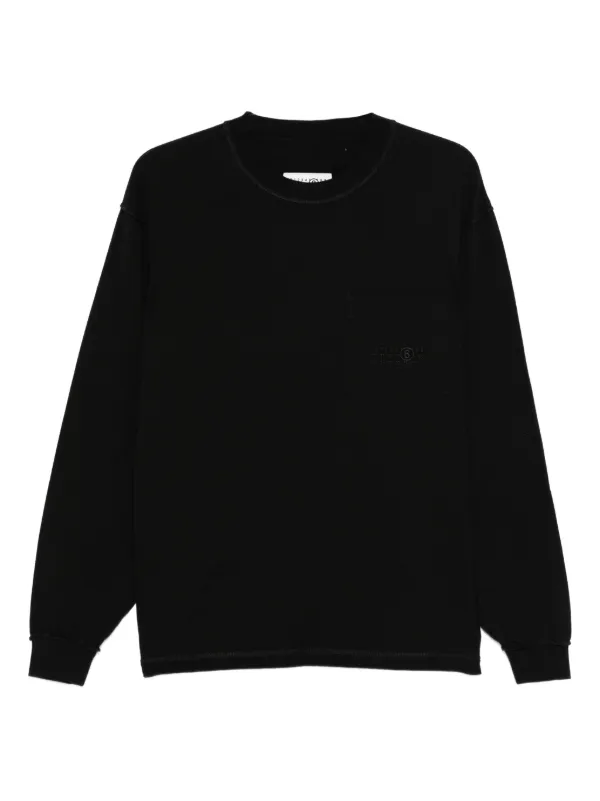 新品未使用　MAISON MARGIELA　LONG SLEEVE TEE MAISON MARGIELA Long Sleeve T-Shirt | Dark Brown | SVD USA