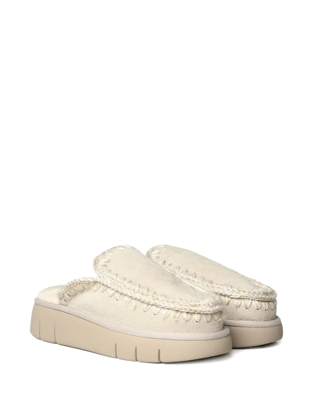 Mou Bounce platform clogs Neutrals