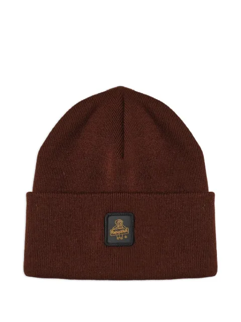 Refrigiwear logo-patch beanie