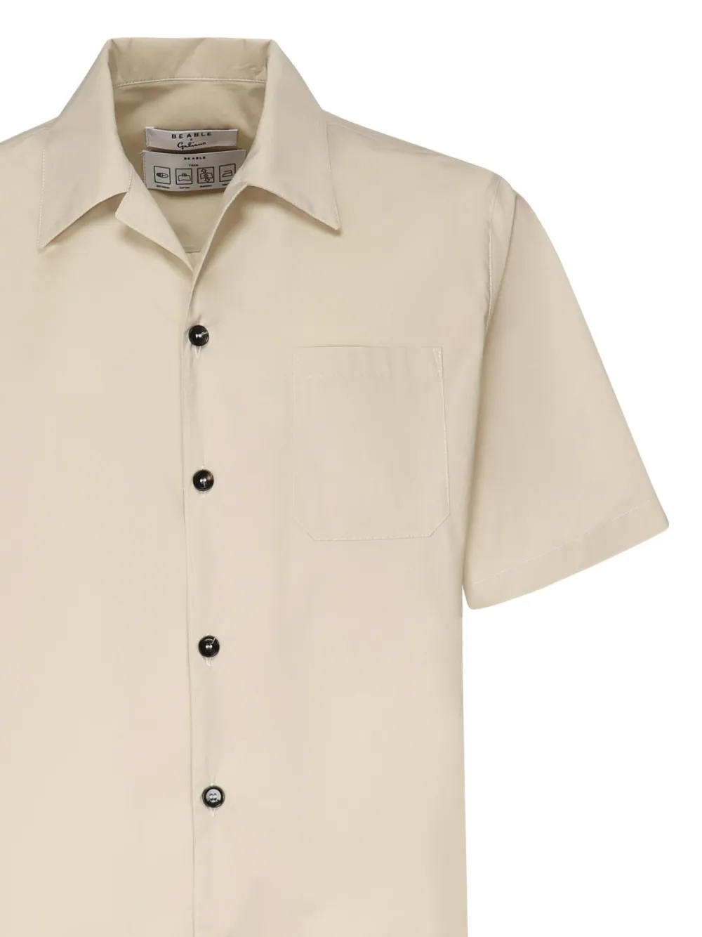 BE ABLE Overhemd met borstzak - Beige