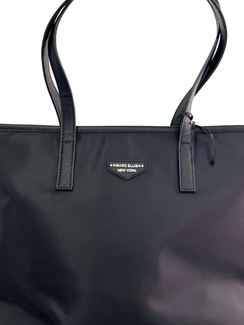 Marc Ellis Double-handle Shoulder Bag In Black