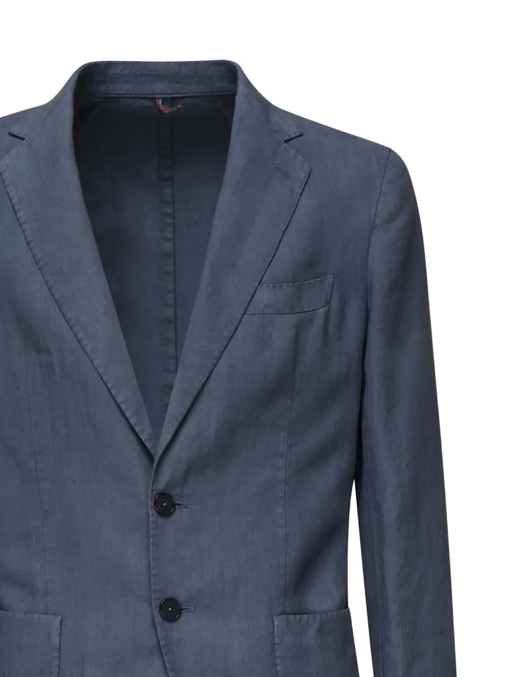 Santaniello Pak met enkele rij knopen Blauw