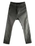 Boris Bidjan Saberi faded drop-crotch trousers - Grey