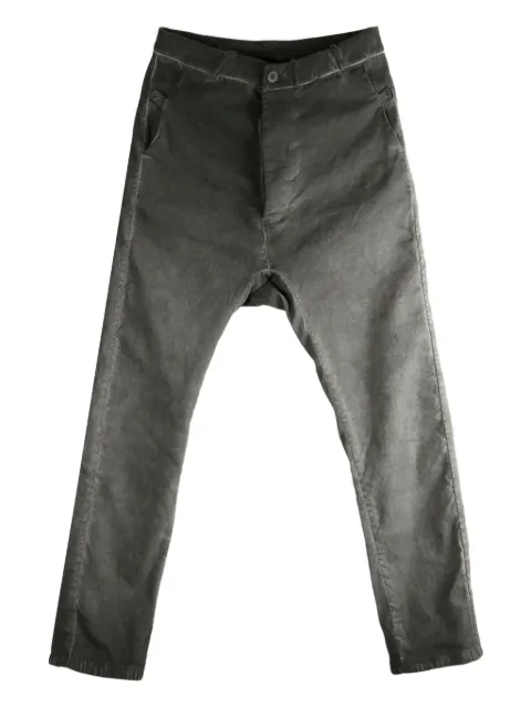 Boris Bidjan Saberi faded drop-crotch trousers