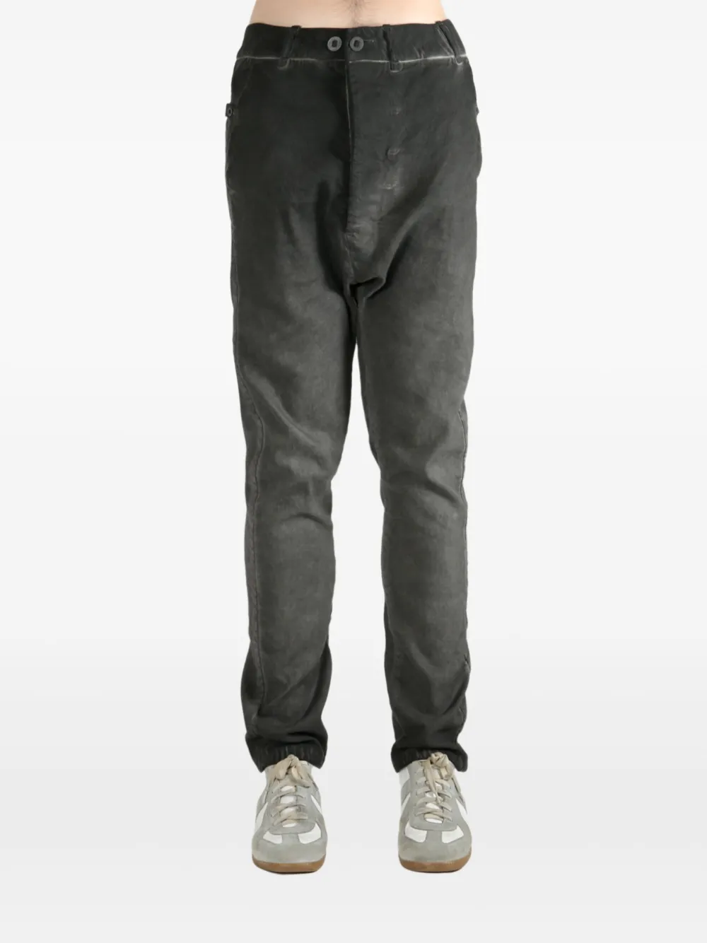 Boris Bidjan Saberi faded drop-crotch trousers | Drop Crotch Pants | Image 2