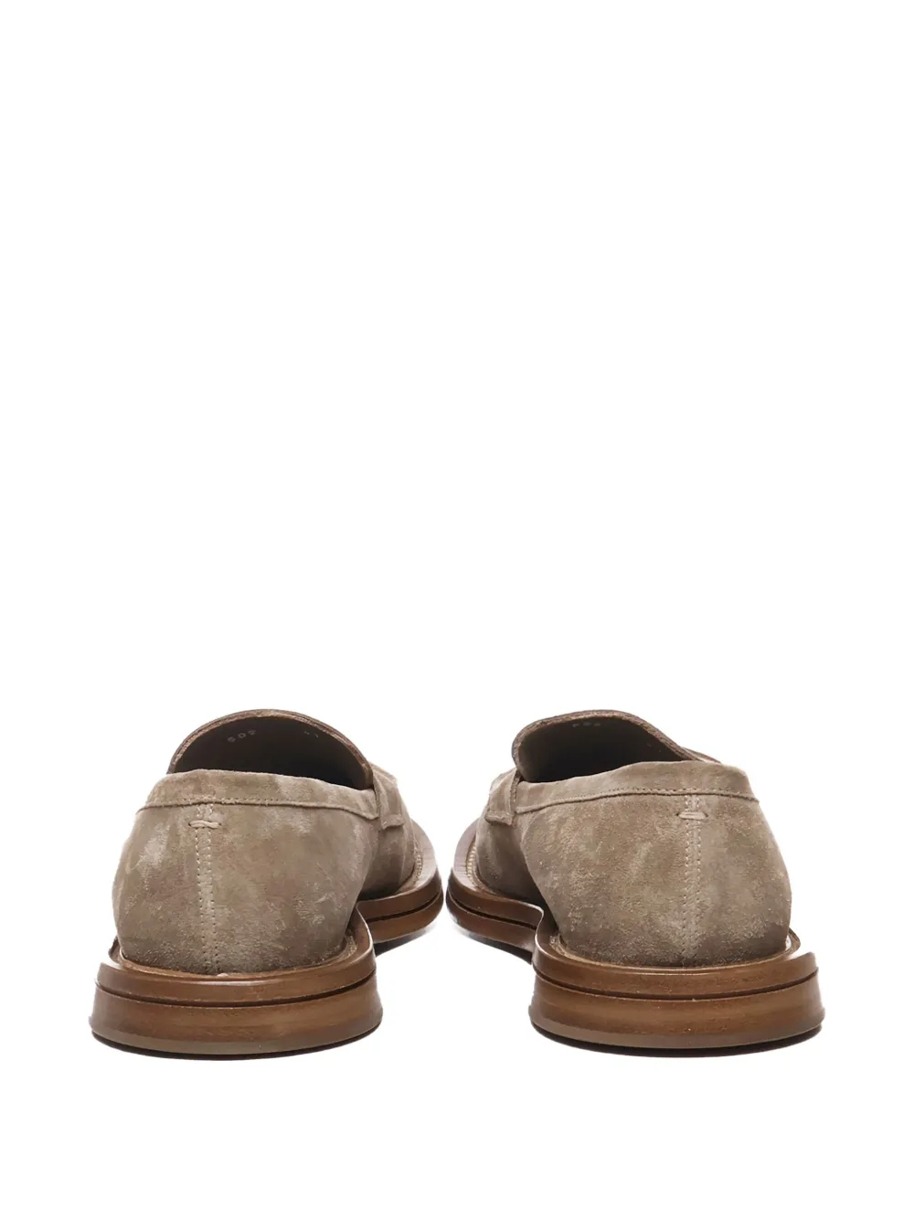 The Antipode penny leather loafers Neutrals