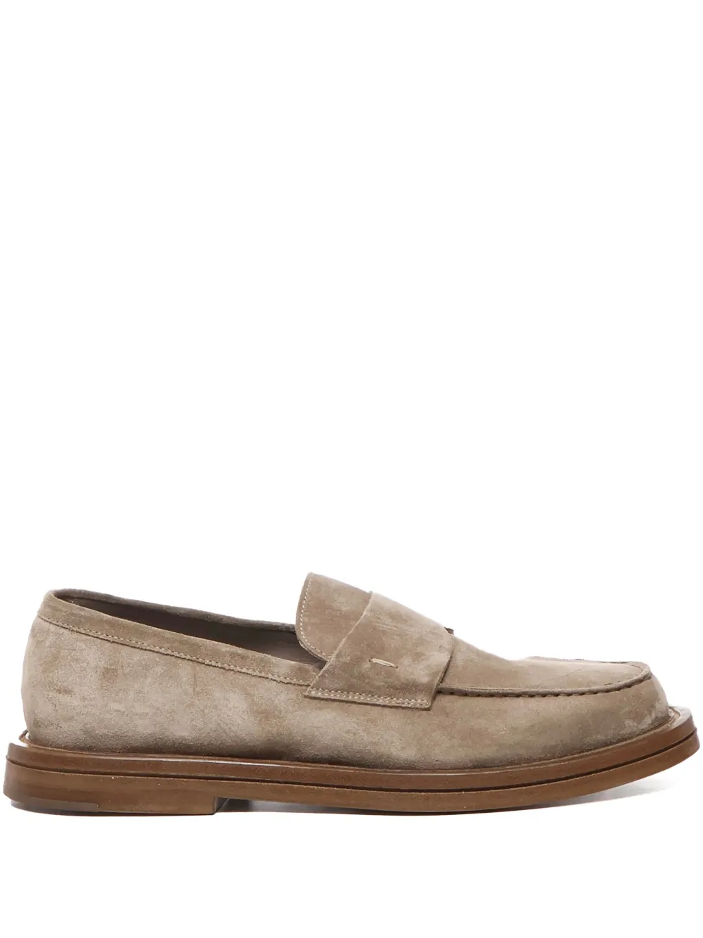 The Antipode penny leather loafers Neutrals