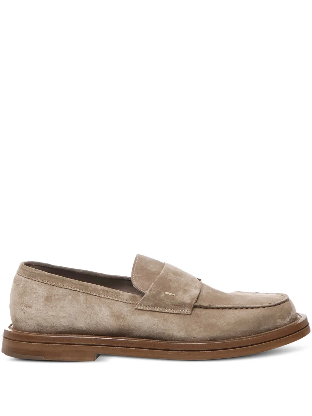 The Antipode penny leather loafers Neutrals