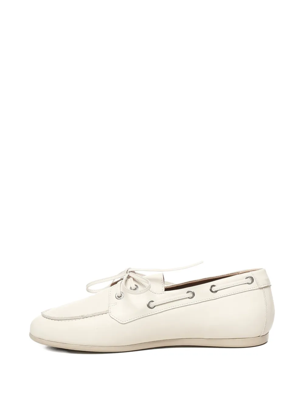 Carmens Loafers met platte zool Beige