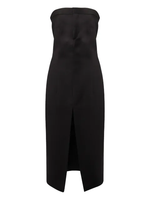 Nineminutes strapless tailored midi dress