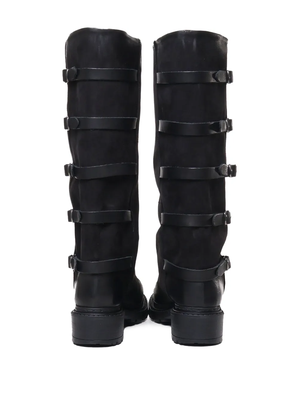 Metisse 45 mm suède knielaarzen Zwart
