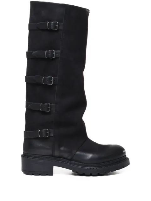 Metisse 45mm suede knee-length boots