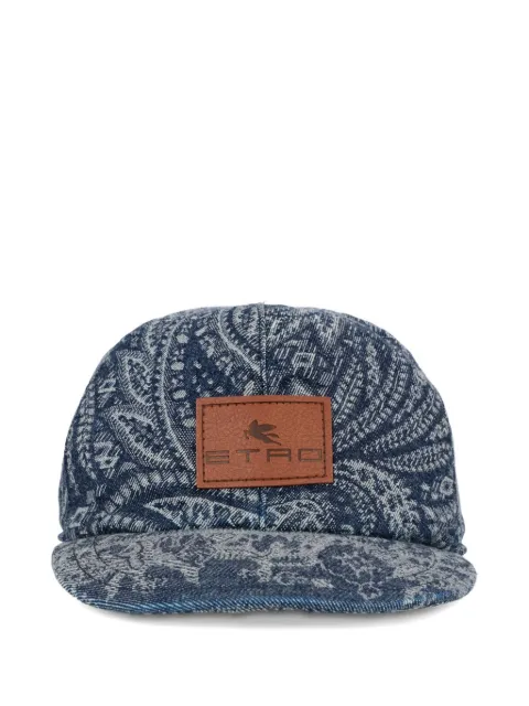 ETRO KIDS paisley-patterned baseball cap