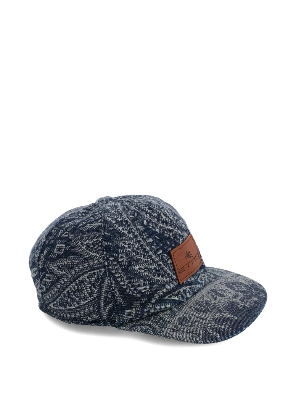 ETRO KIDS paisley-patterned baseball cap Blauw