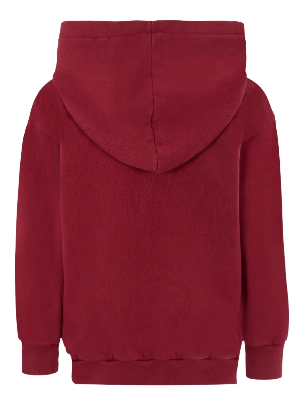 ETRO KIDS Pegaso-embroidered hoodie Rood