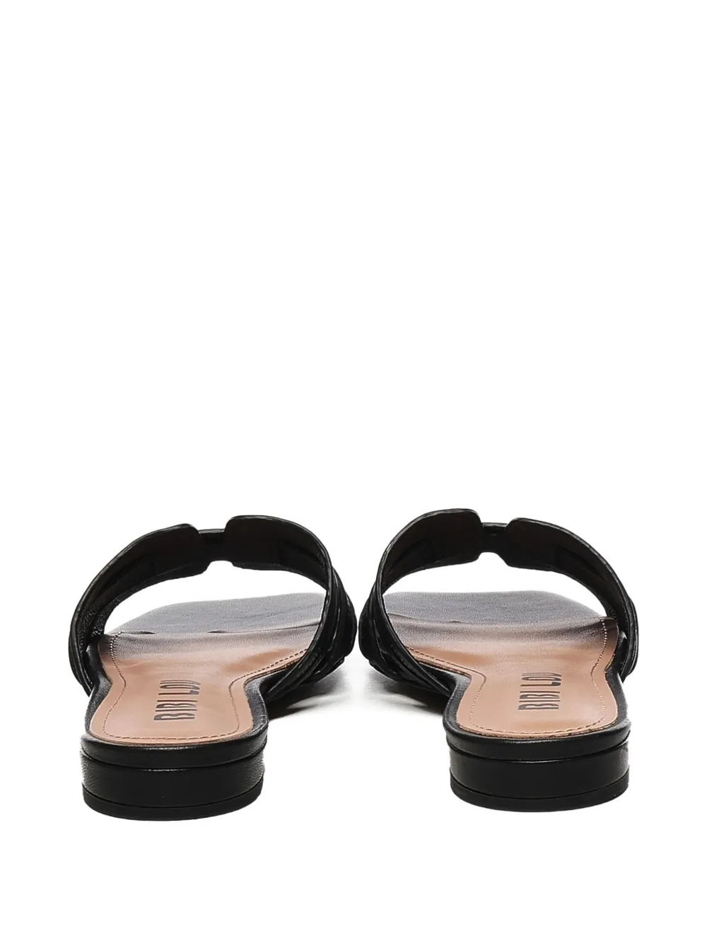 Bibi Lou Holly woven leather sandals Black