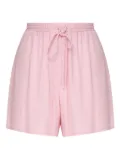 Ottod'Ame elastic-waist drawstring mini shorts - Pink
