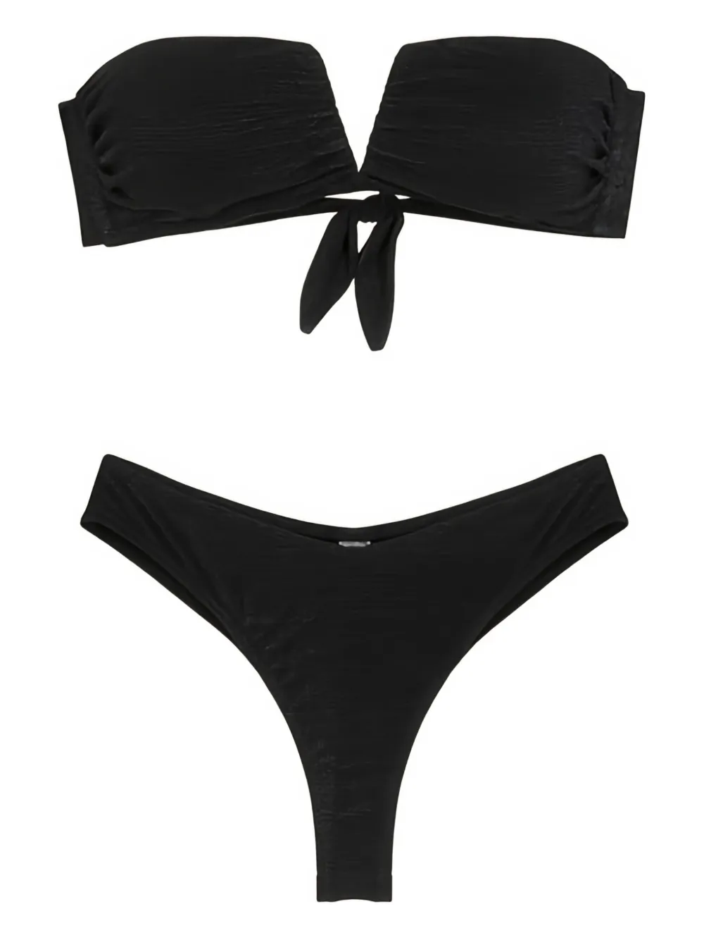 f**k  strapless bikini | Black | Image 1