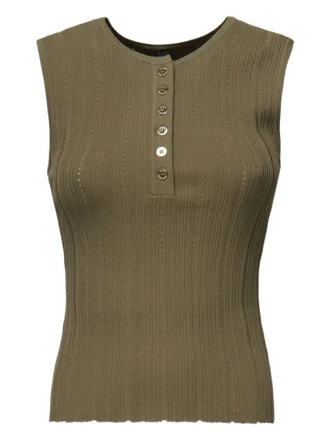 Marciano Giada ribbed button top