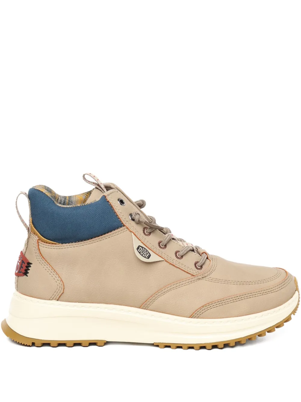 Hey Dude Tahoe lace-up hiking boots | Neutrals | Image 1