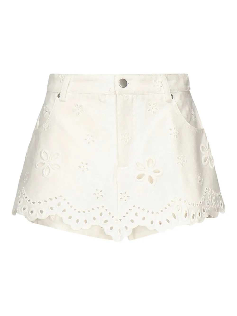 Daisy cotton shorts