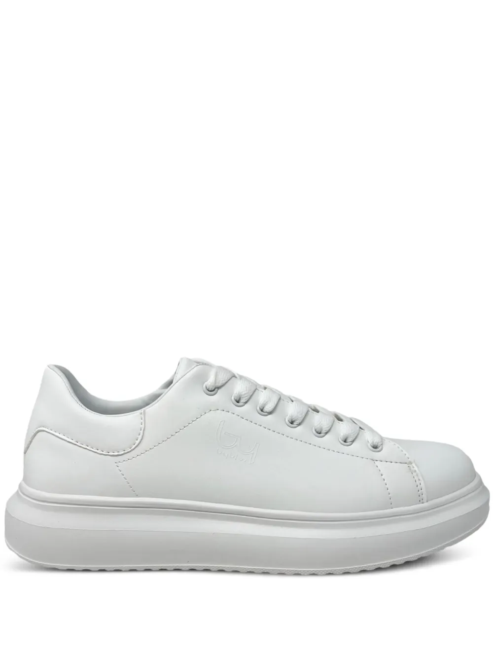 Byblos logo-embossed platform sneakers White