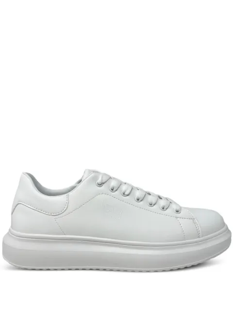 byblos logo-embossed platform sneakers
