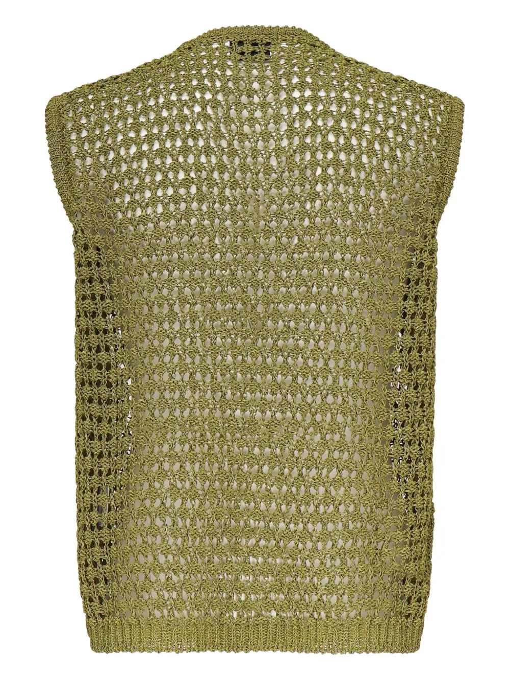 Bonsai knitted-mesh sleeveless tank top | Vests & Tank Tops | Image 2