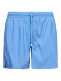 Fedeli elasticated-waist drawstring swim shorts - Blue