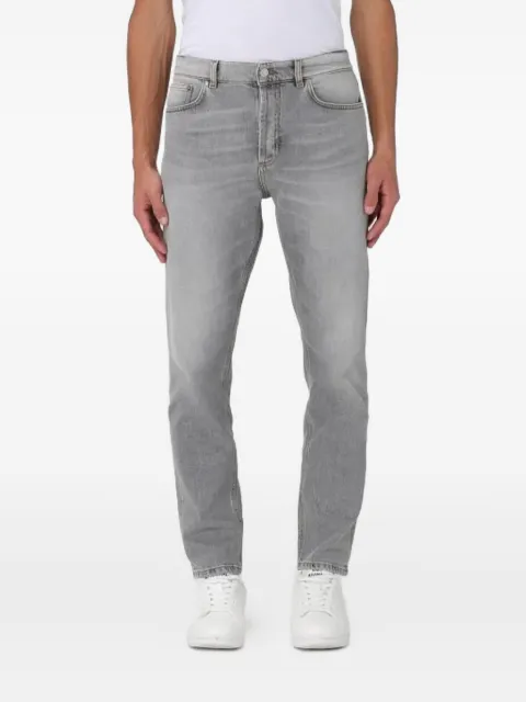 Grifoni whiskering-effect jeans