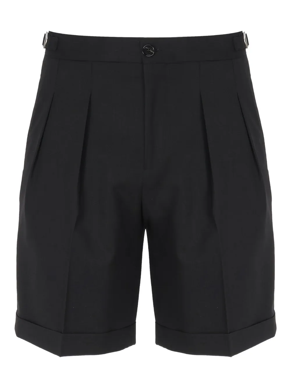 BE ABLE pleated-details shorts Zwart