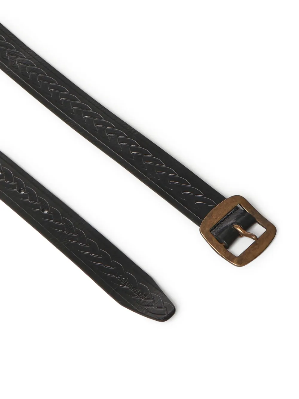 DSQUARED2 Gevlochten riem Zwart