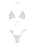 f**k tie-side bikini - White