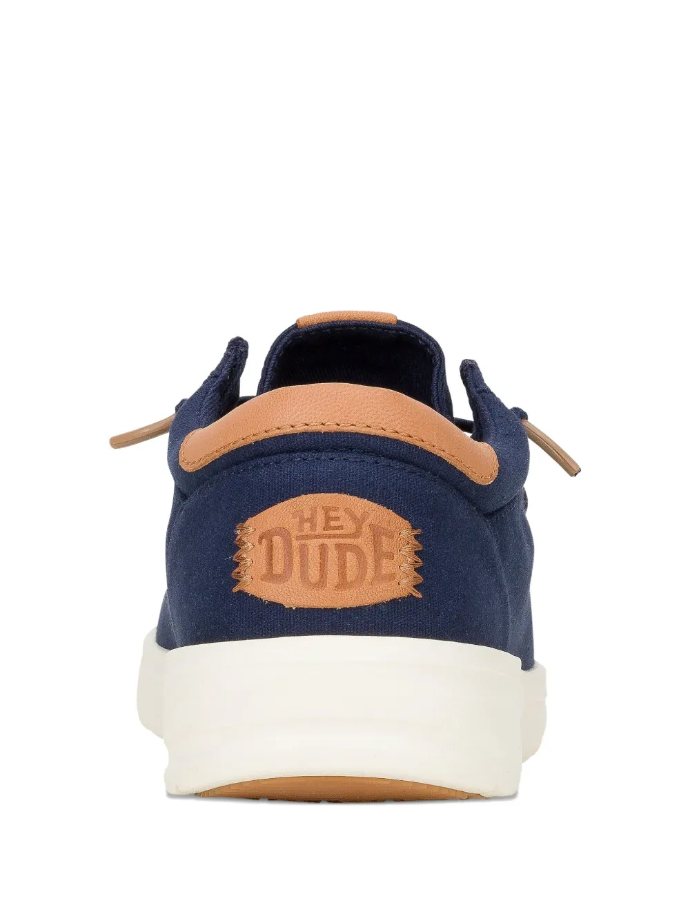 Hey Dude Veterschoenen met ronde neus Blauw