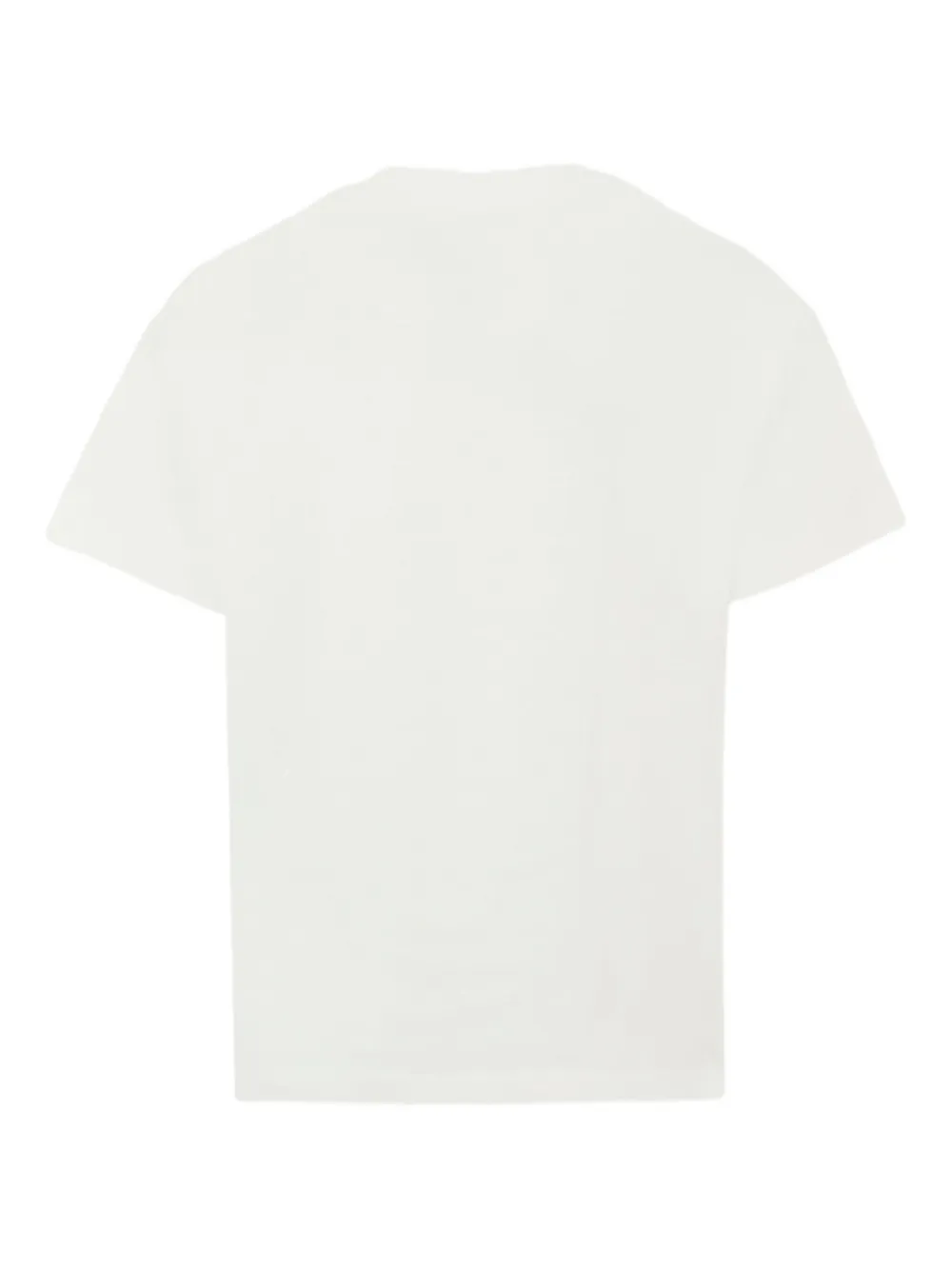 ETRO KIDS embroidered Pegaso logo T-shirt Beige