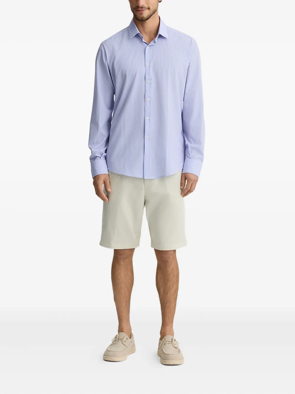 LIU JO striped shirt - Blauw