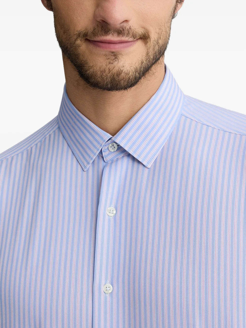 LIU JO striped shirt Blauw
