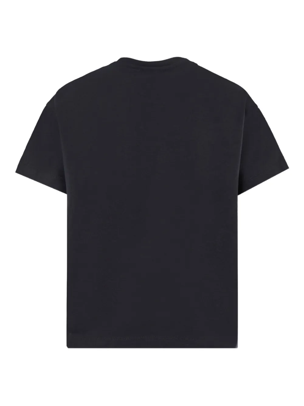 ETRO KIDS Pegaso-embroidered cotton T-shirt Zwart