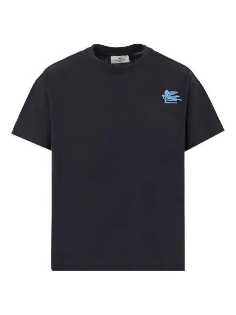ETRO KIDS Pegaso-embroidered cotton T-shirt