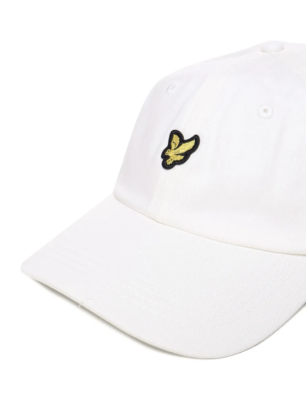 Lyle & Scott Logo Baseball Cap In White