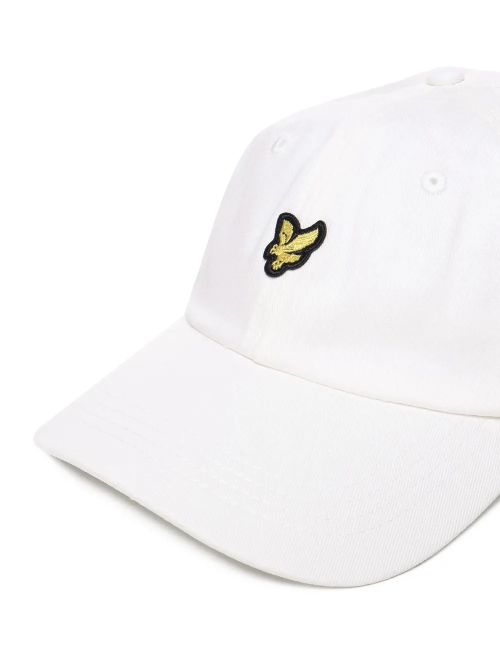 Lyle & Scott Logo Baseball Cap In White