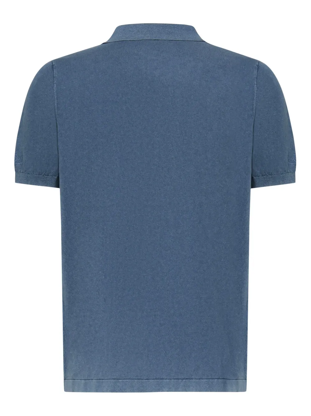 MC2 Saint Barth Sloan short-sleeve polo shirt Blauw