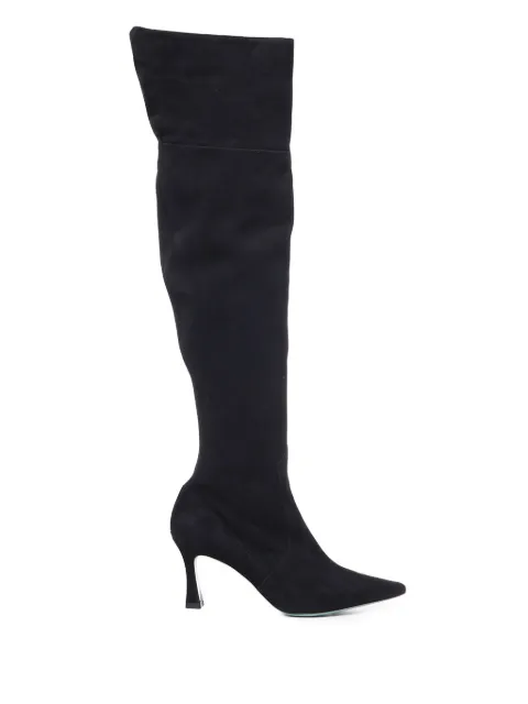 Fratelli Russo 70mm Penny suede knee-high boots